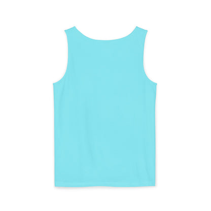 Tank Top - Homeschool Superpowers Unisex Garment-Dyed Tank Top