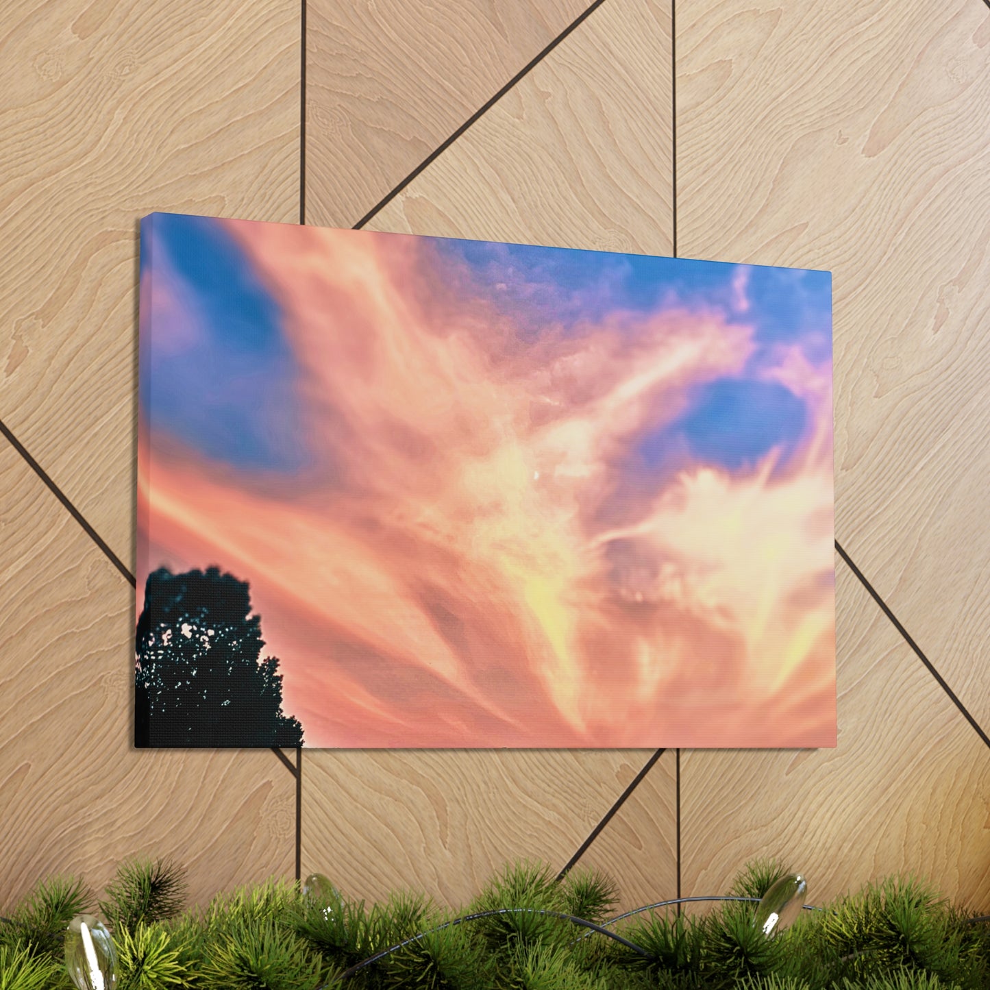 Canvas Gallery Wraps - Beautiful Sky at Dusk