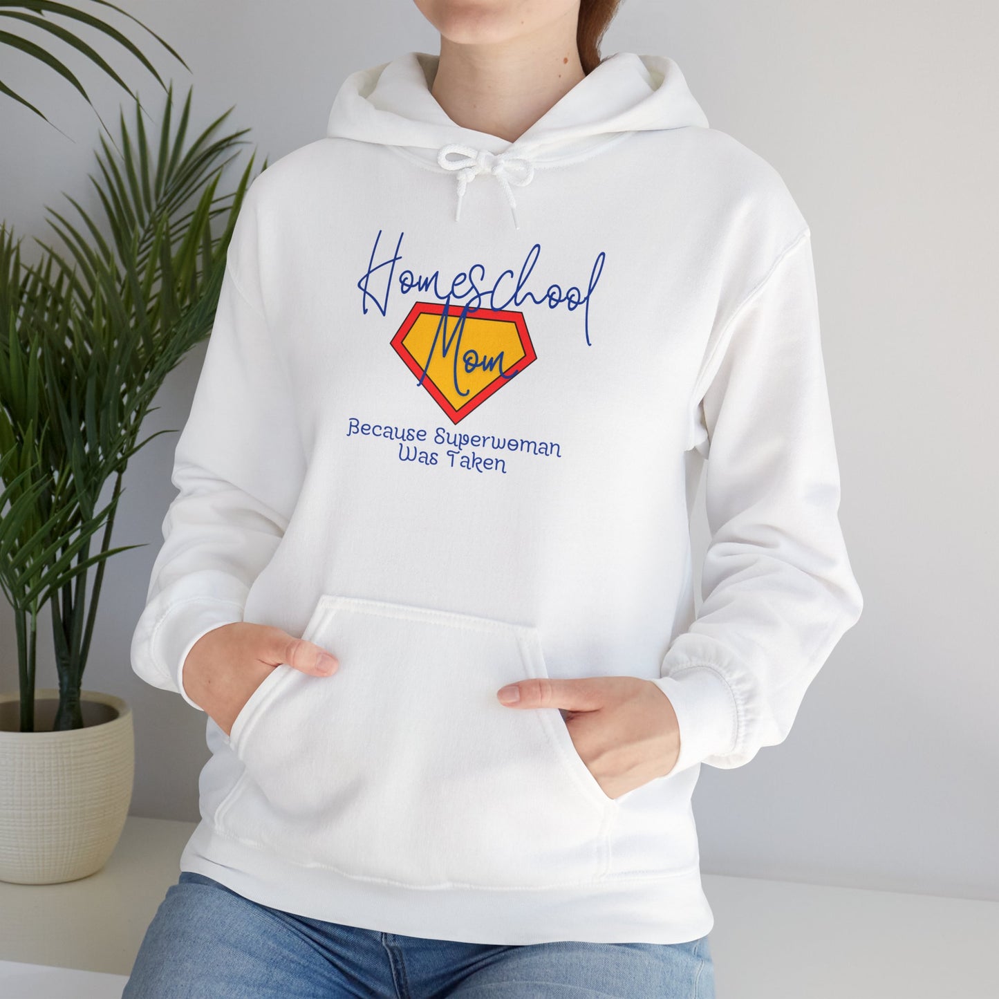 Superwoman Homeschool Mom Hoodie