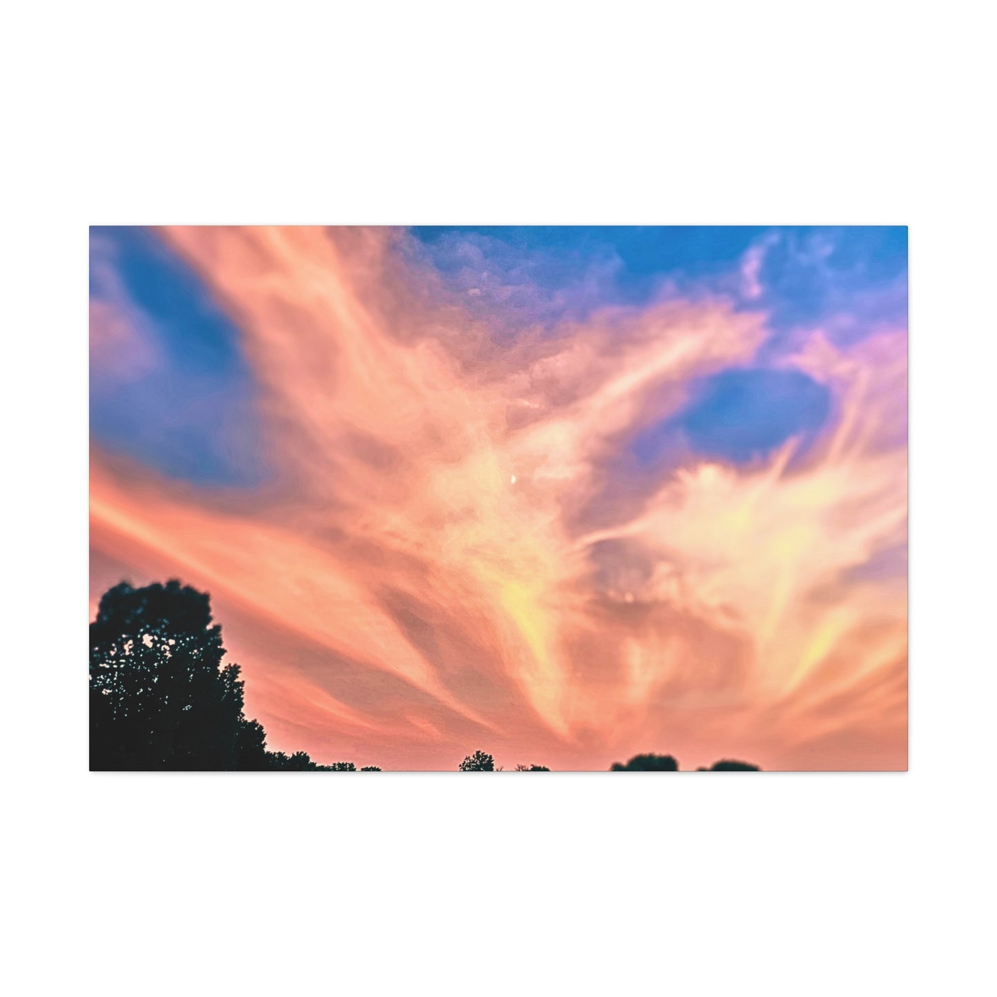 Canvas Gallery Wraps - Beautiful Sky at Dusk