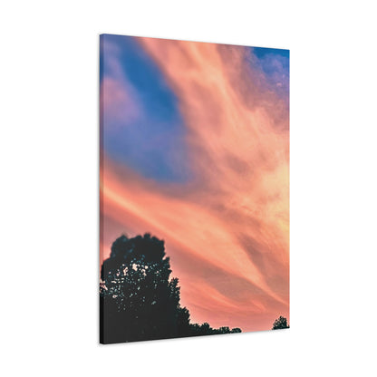 Canvas Gallery Wraps - Beautiful Sky at Dusk