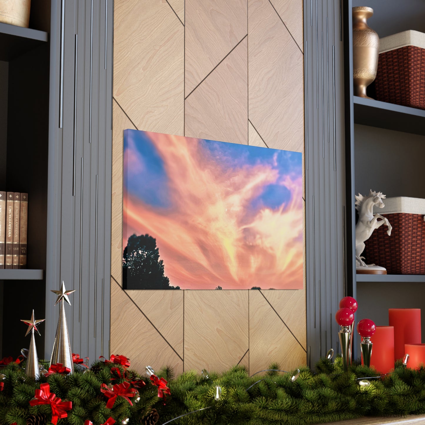 Canvas Gallery Wraps - Beautiful Sky at Dusk