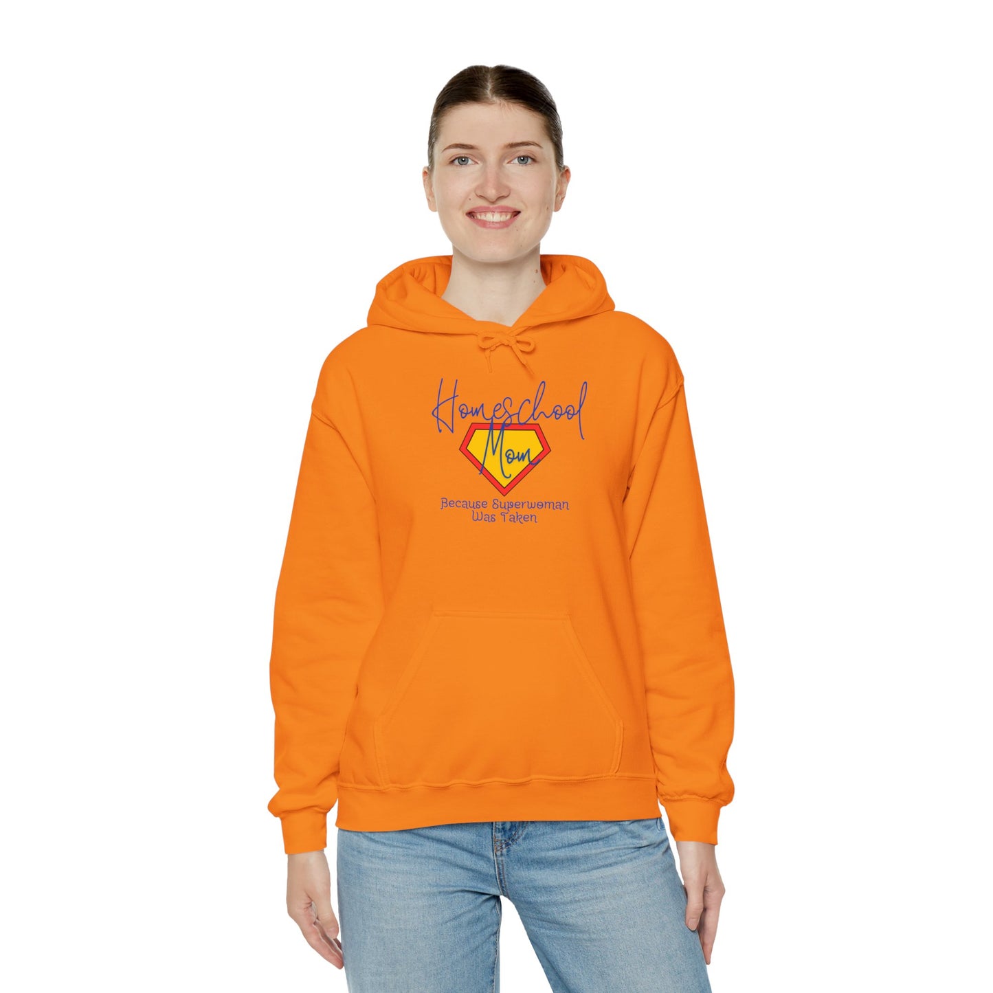 Superwoman Homeschool Mom Hoodie