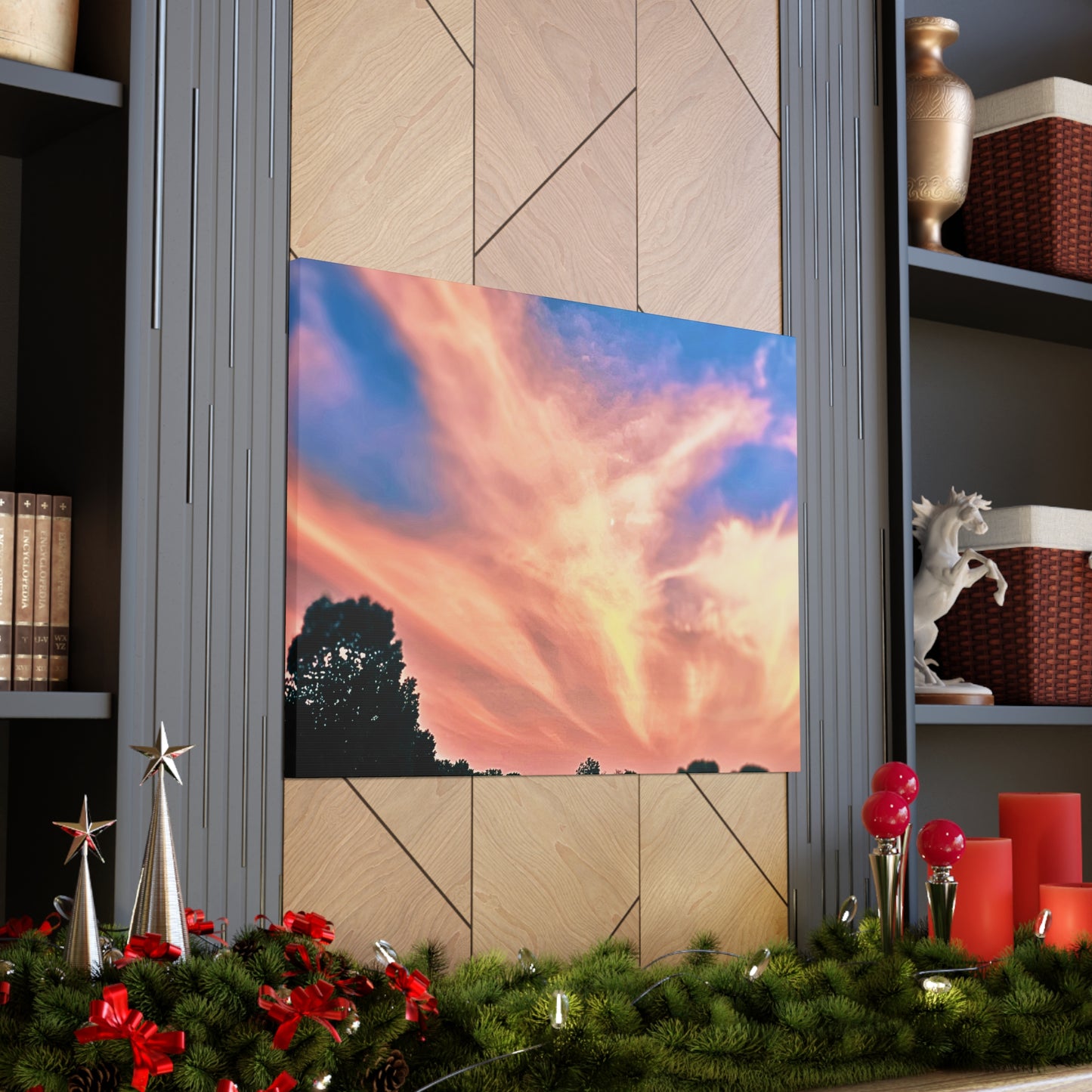 Canvas Gallery Wraps - Beautiful Sky at Dusk