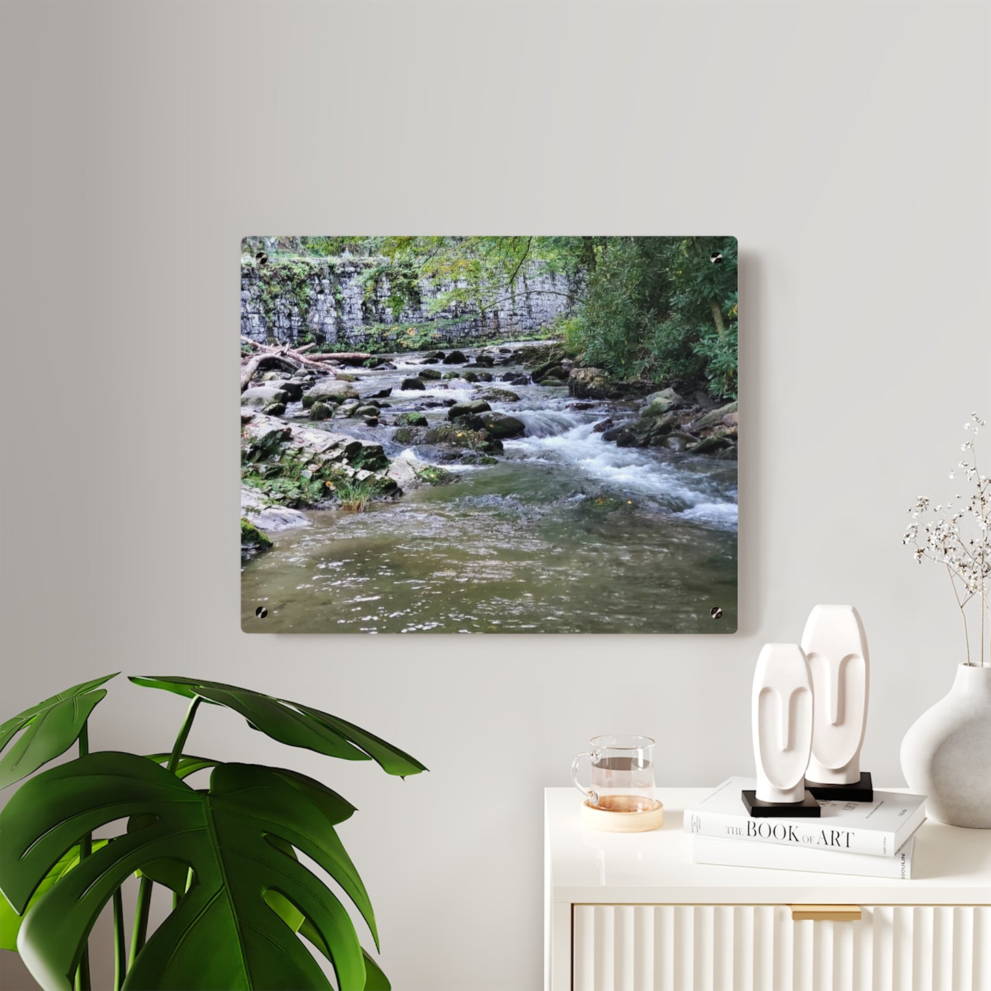 Nature Waterfalls Acrylic Wall Art Panels