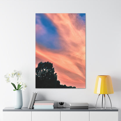 Canvas Gallery Wraps - Beautiful Sky at Dusk