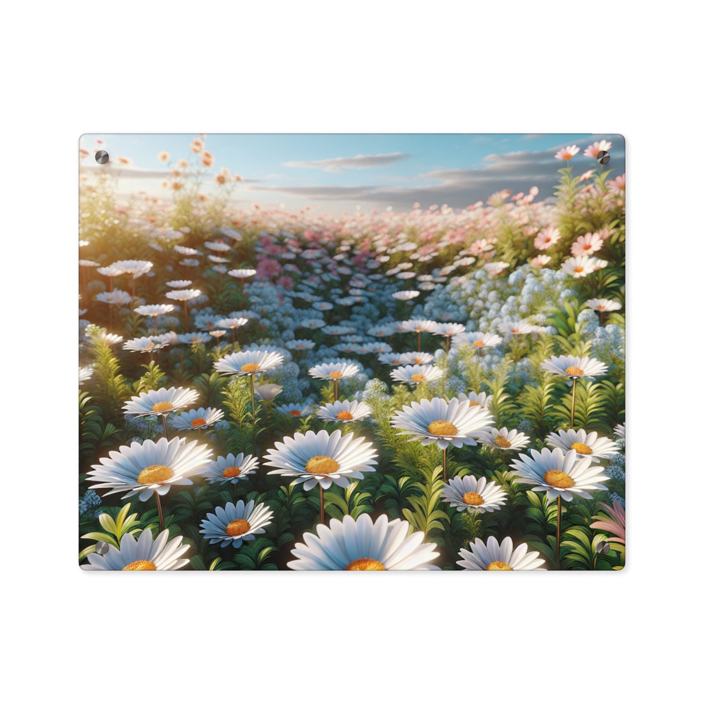 Daisy Field Acrylic Wall Art