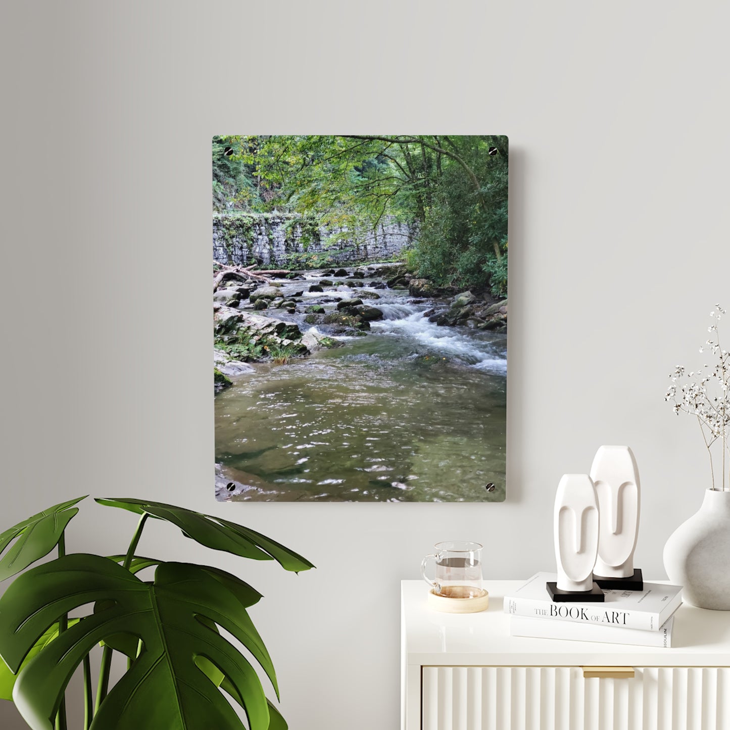 Nature Waterfalls Acrylic Wall Art Panels