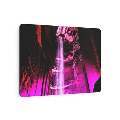 Metal Art Sign - Colorful Underground Waterfall Wall Decor