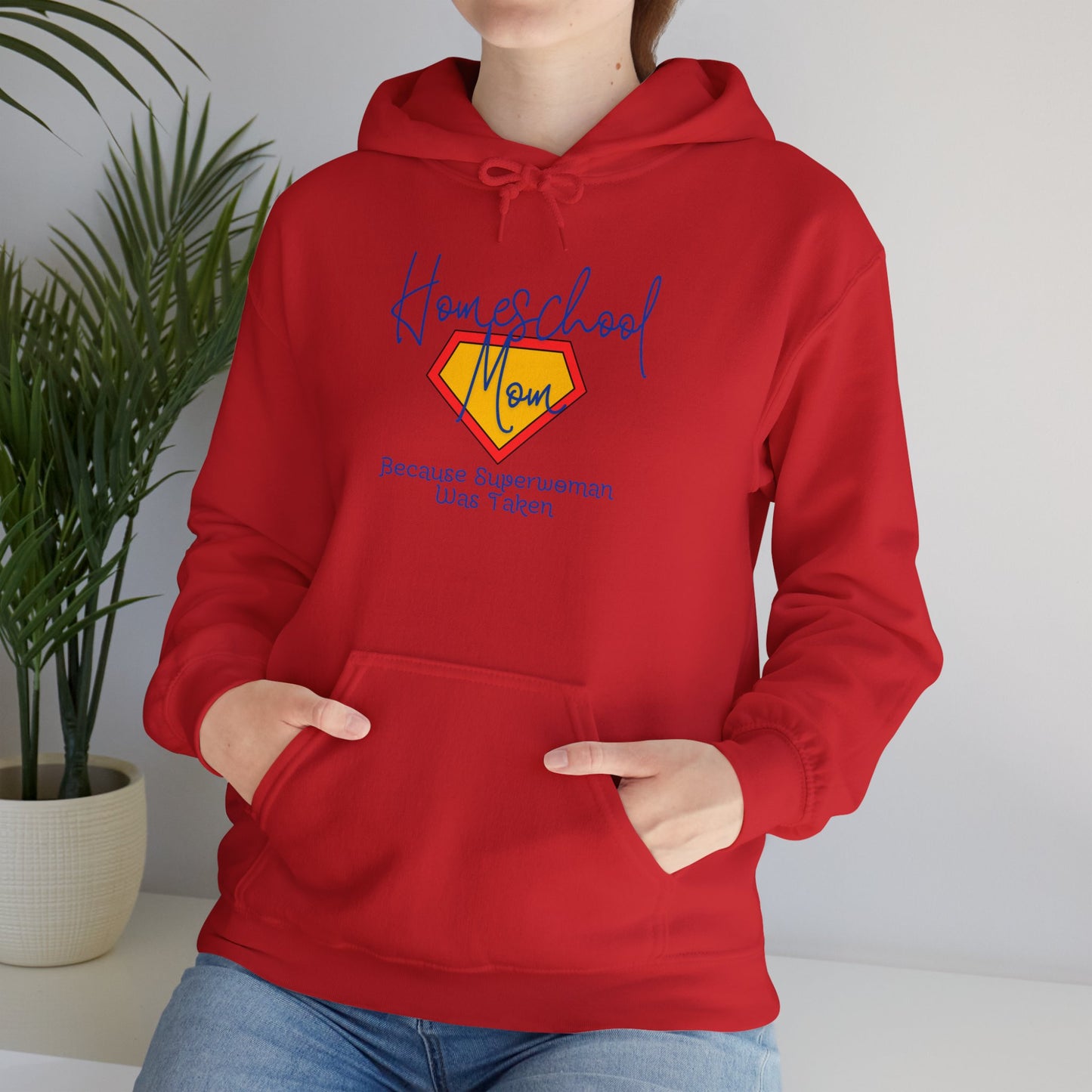 Superwoman Homeschool Mom Hoodie