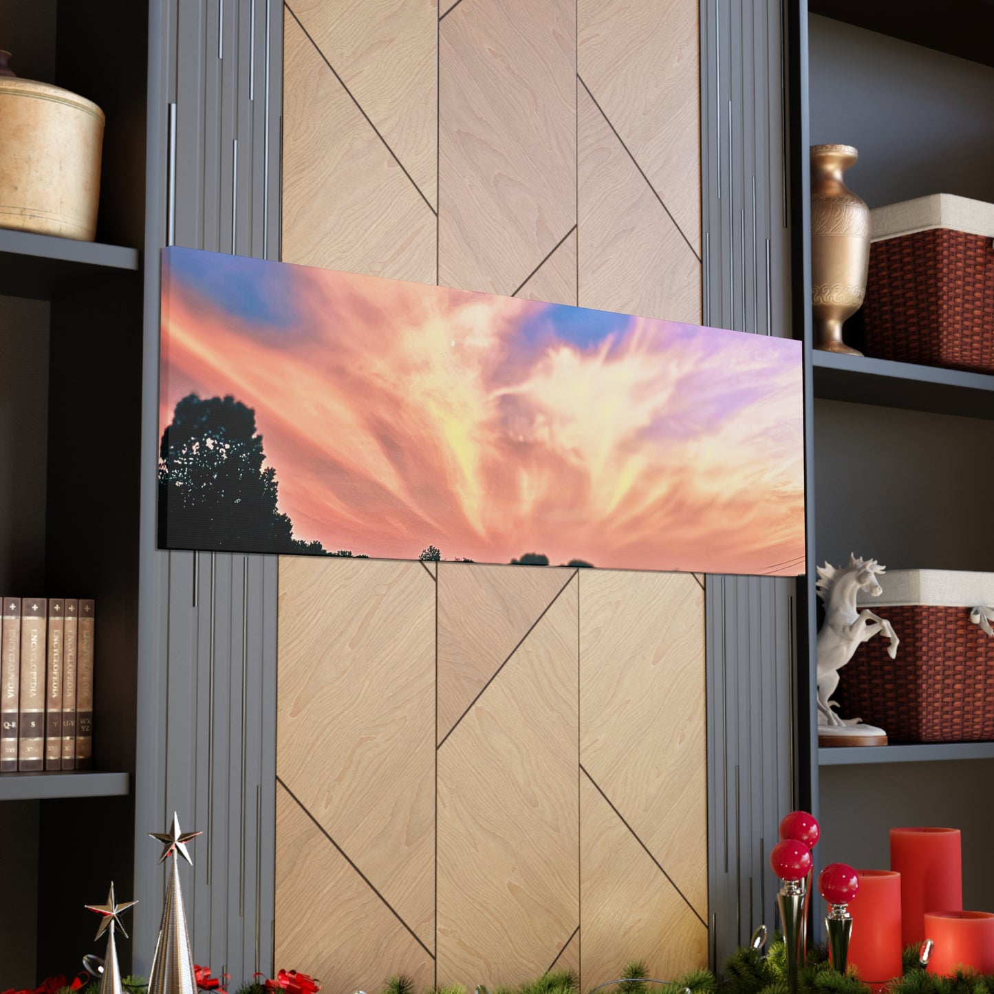 Canvas Gallery Wraps - Beautiful Sky at Dusk