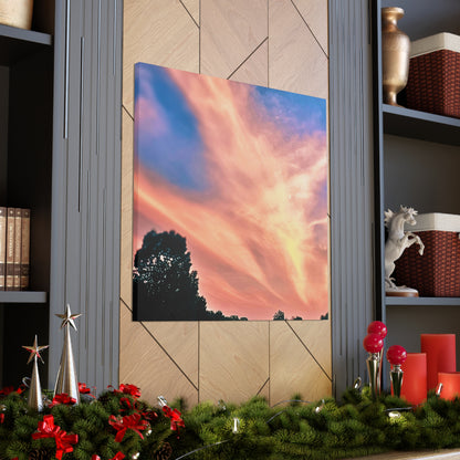 Canvas Gallery Wraps - Beautiful Sky at Dusk