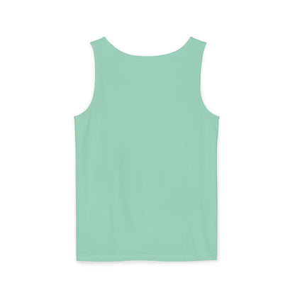 Tank Top - Homeschool Superpowers Unisex Garment-Dyed Tank Top