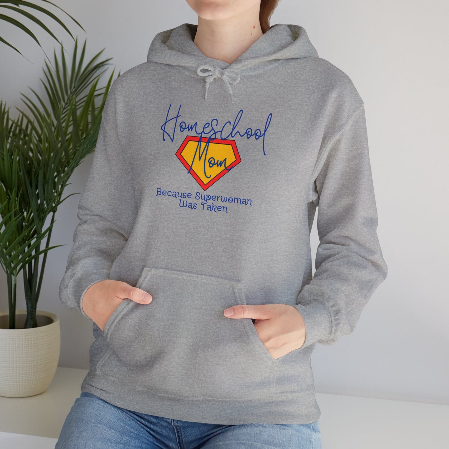 Superwoman Homeschool Mom Hoodie