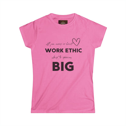 Women's Softstyle Tee Dream Big