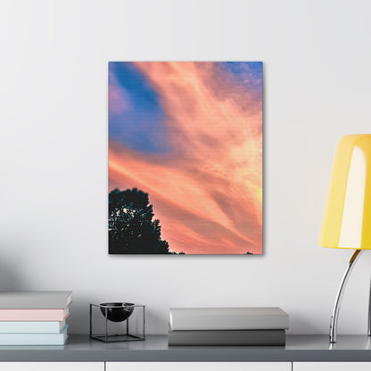 Canvas Gallery Wraps - Beautiful Sky at Dusk