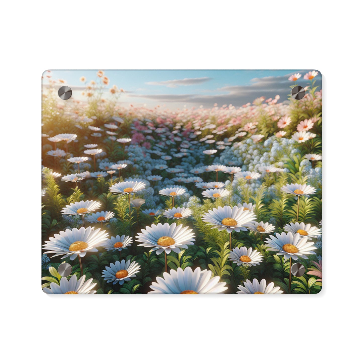 Daisy Field Acrylic Wall Art