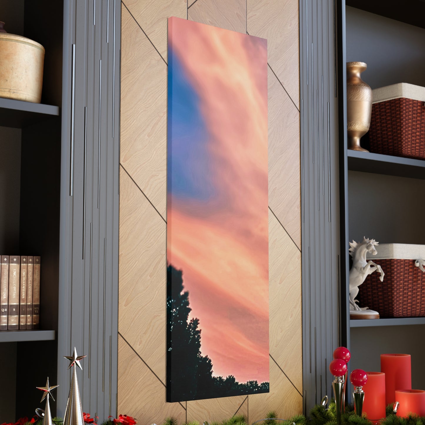 Canvas Gallery Wraps - Beautiful Sky at Dusk