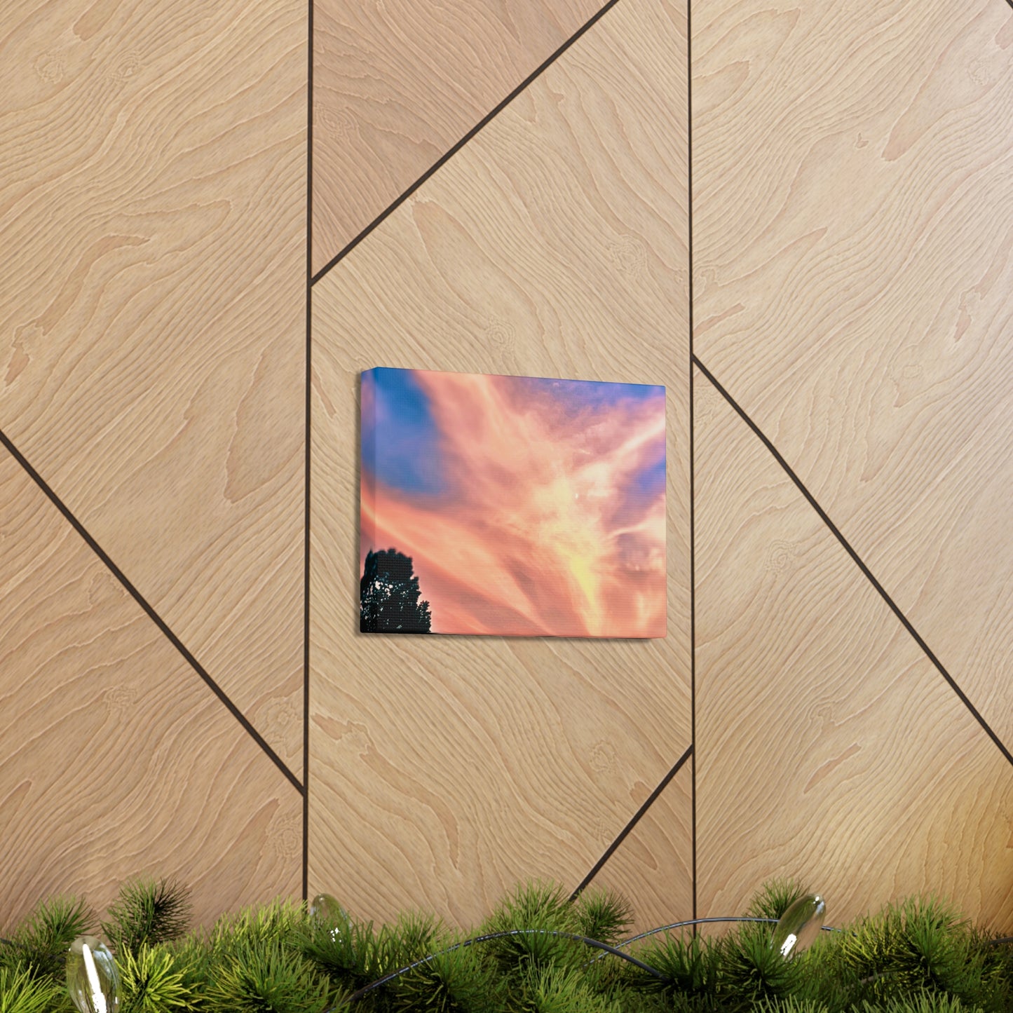 Canvas Gallery Wraps - Beautiful Sky at Dusk