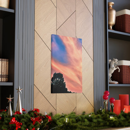 Canvas Gallery Wraps - Beautiful Sky at Dusk