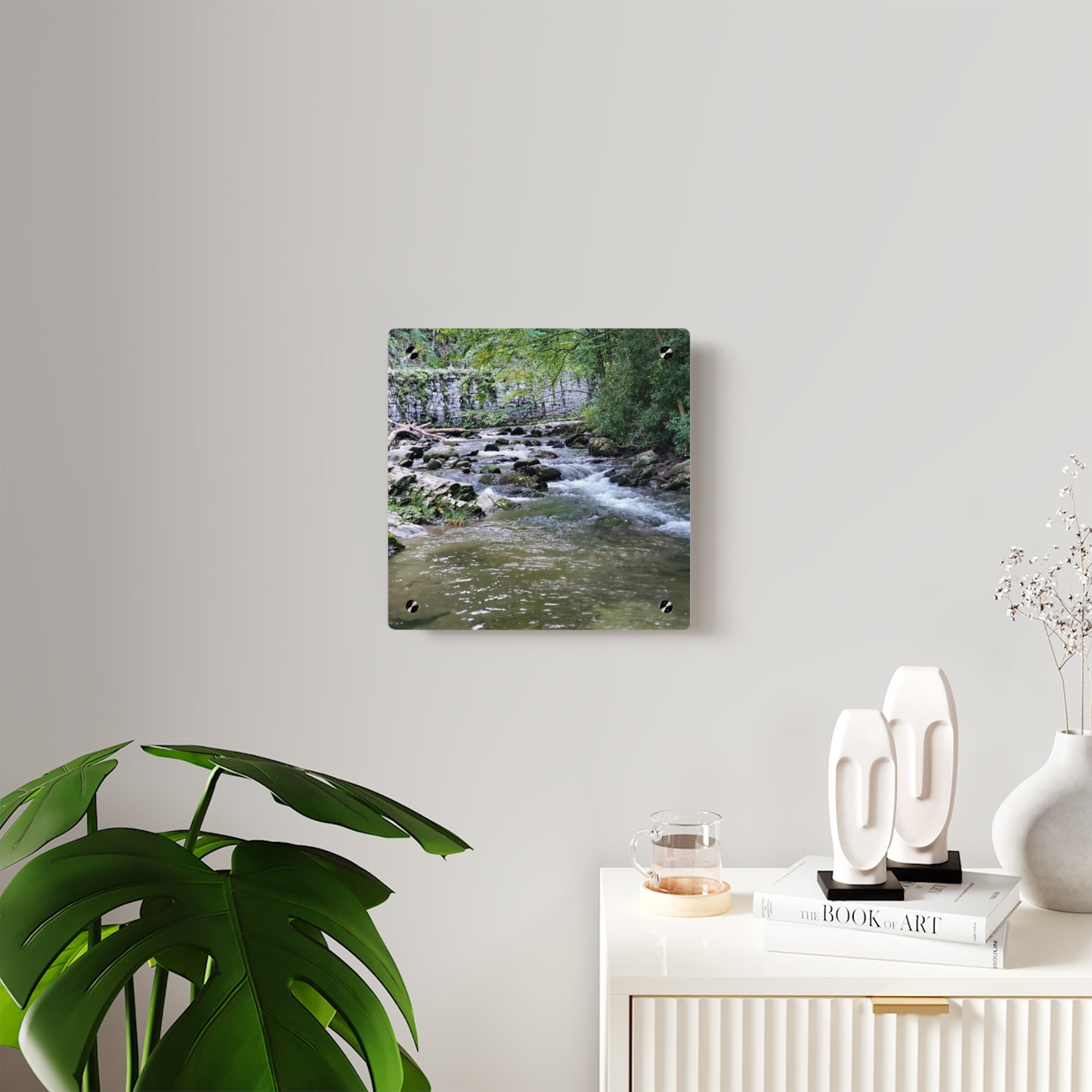 Nature Waterfalls Acrylic Wall Art Panels