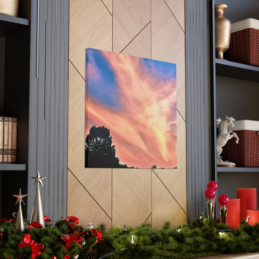 Canvas Gallery Wraps - Beautiful Sky at Dusk