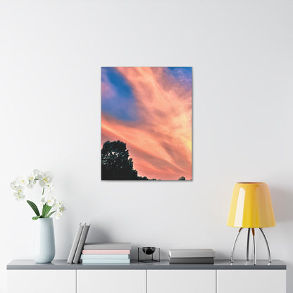 Canvas Gallery Wraps - Beautiful Sky at Dusk