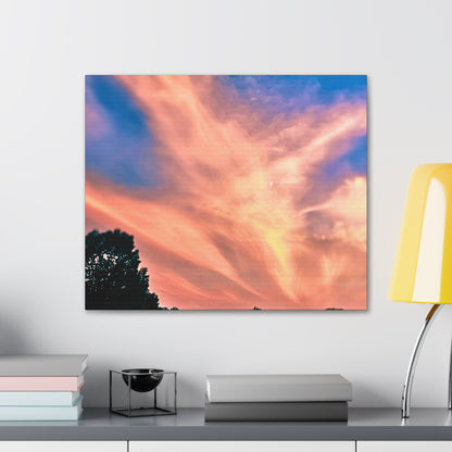 Canvas Gallery Wraps - Beautiful Sky at Dusk