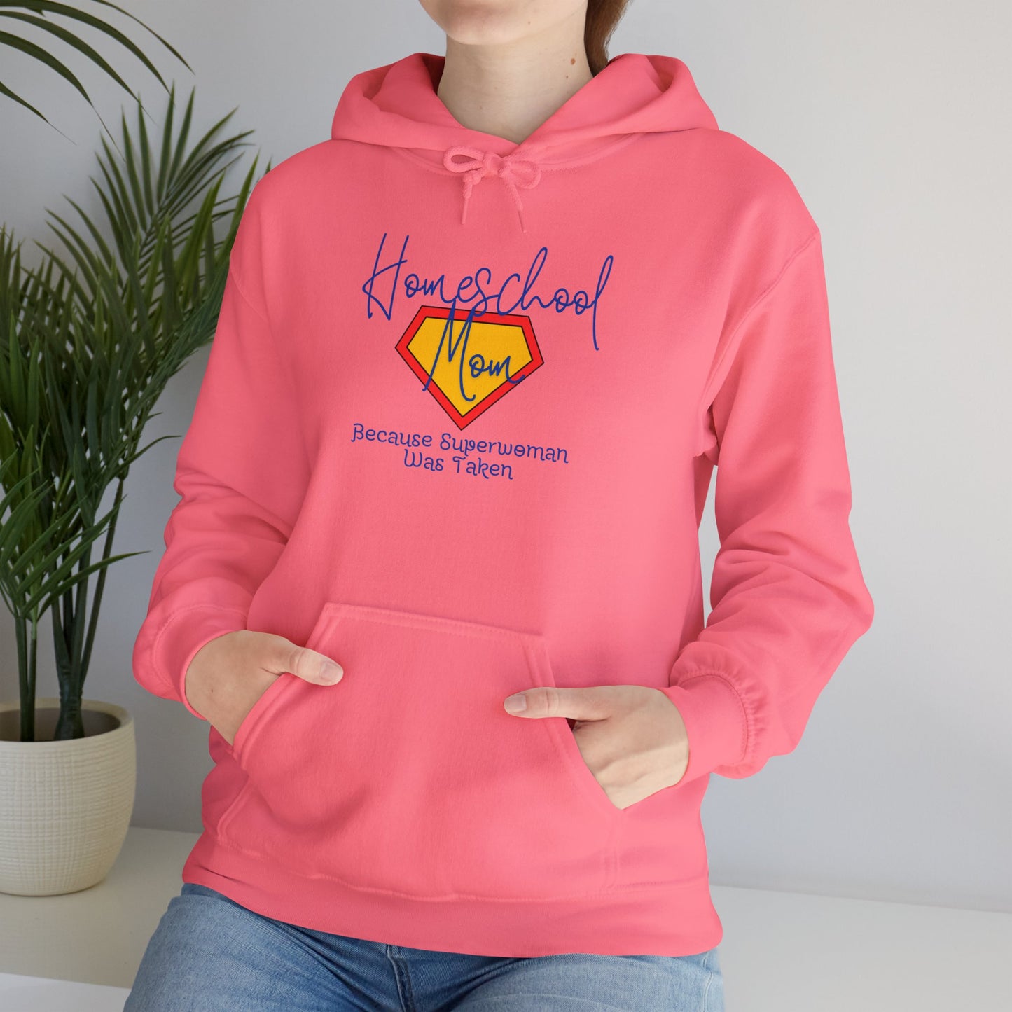 Superwoman Homeschool Mom Hoodie