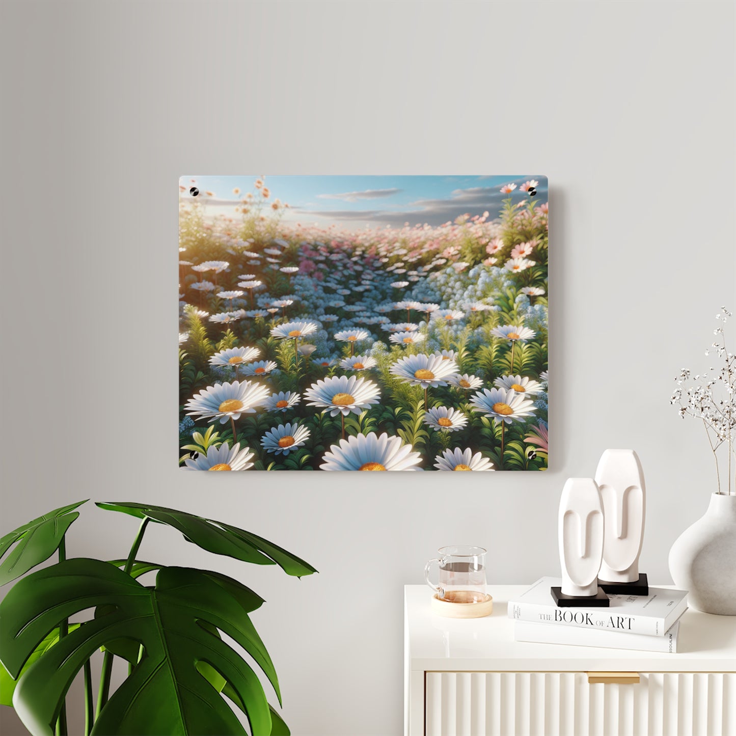 Daisy Field Acrylic Wall Art