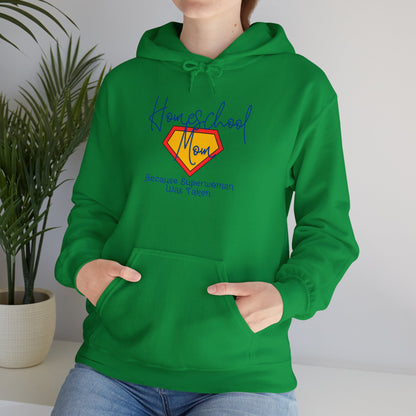 Superwoman Homeschool Mom Hoodie