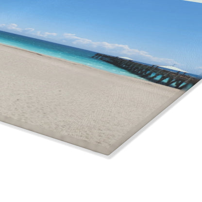 Cutting Board - Beach Day Glass Board