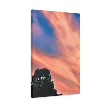 Canvas Gallery Wraps - Beautiful Sky at Dusk