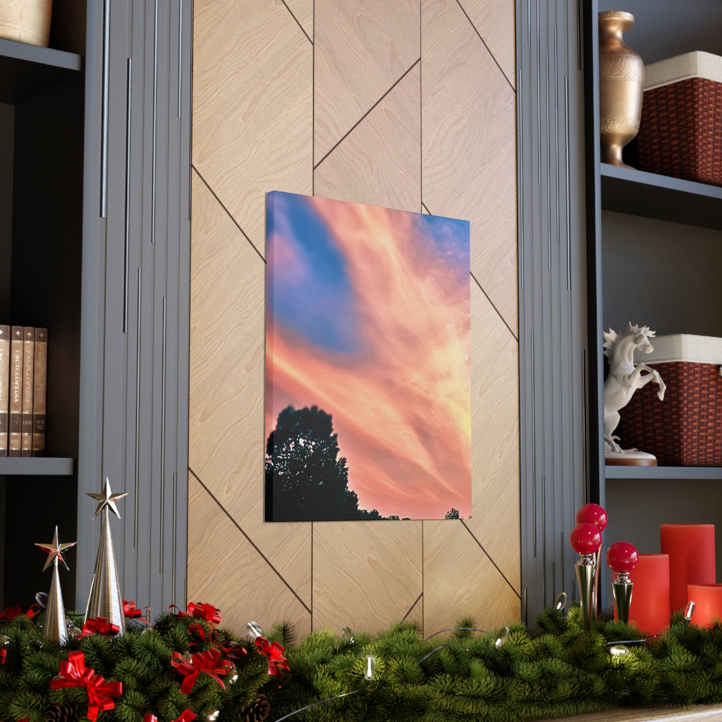 Canvas Gallery Wraps - Beautiful Sky at Dusk