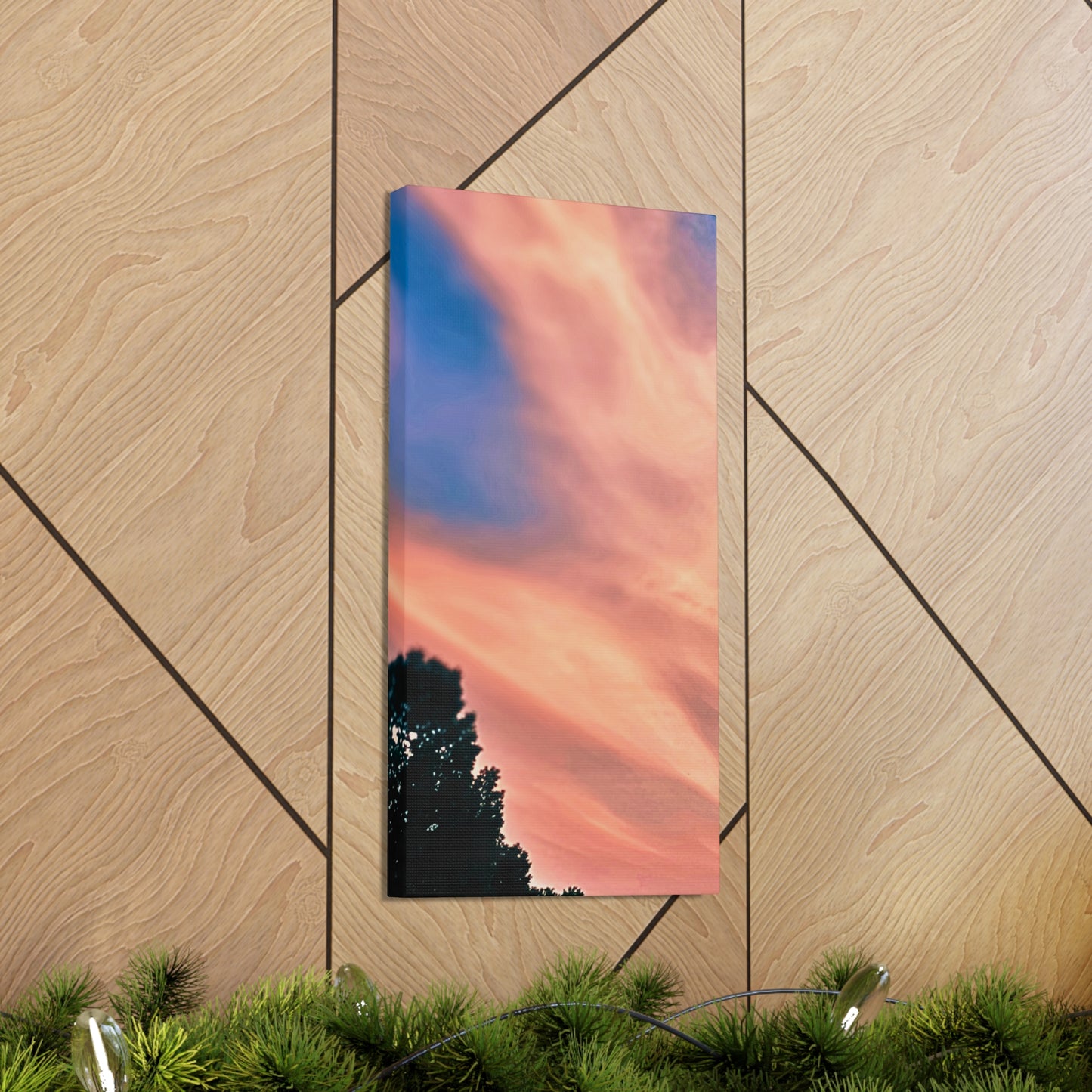 Canvas Gallery Wraps - Beautiful Sky at Dusk