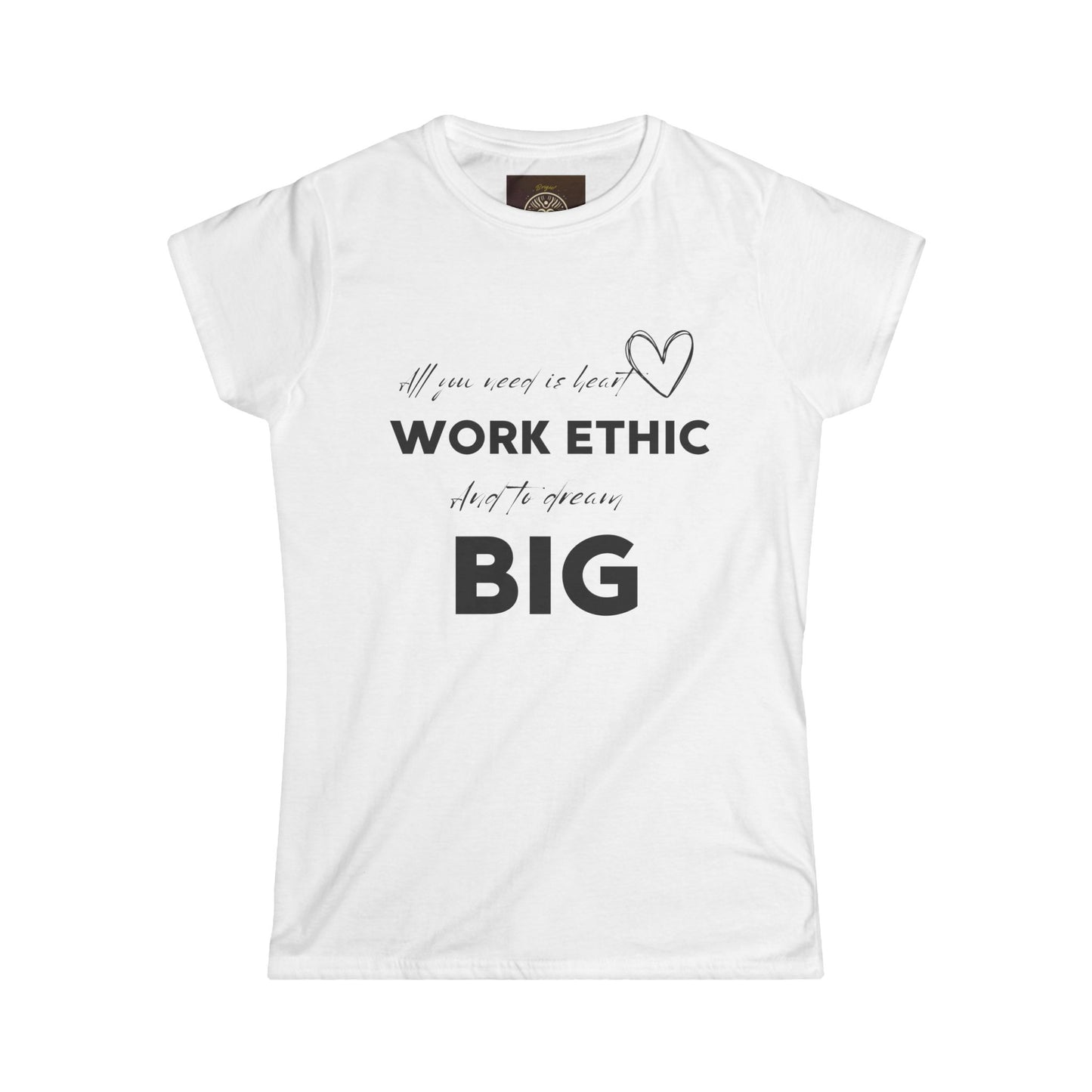 Women's Softstyle Tee Dream Big