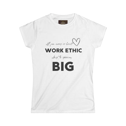 Women's Softstyle Tee Dream Big