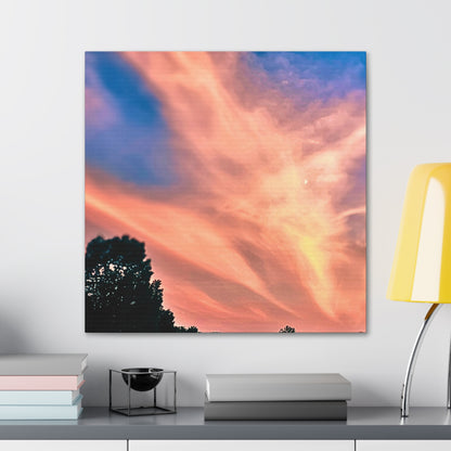 Canvas Gallery Wraps - Beautiful Sky at Dusk