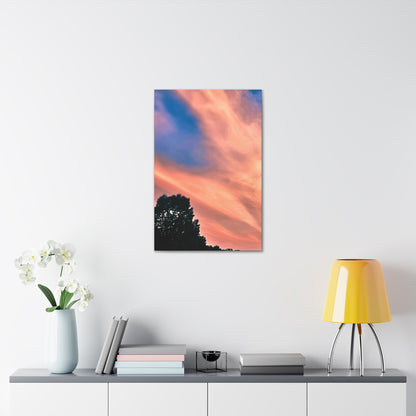 Canvas Gallery Wraps - Beautiful Sky at Dusk