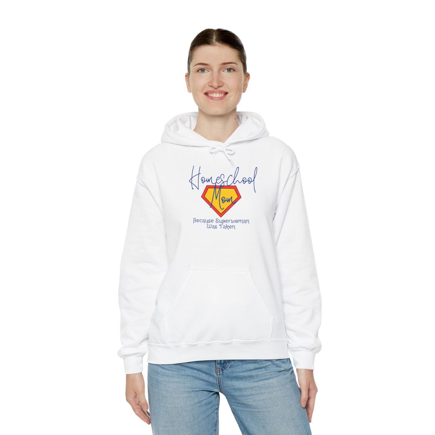 Superwoman Homeschool Mom Hoodie