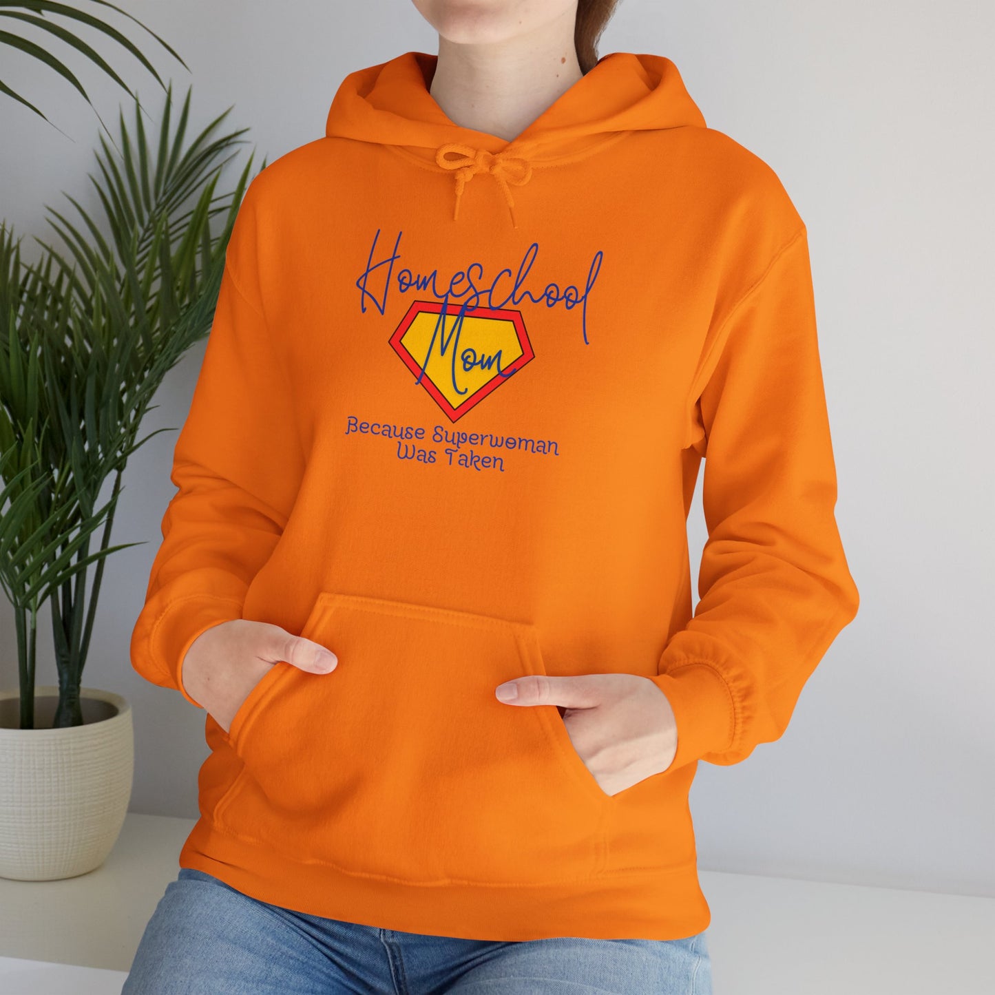 Superwoman Homeschool Mom Hoodie