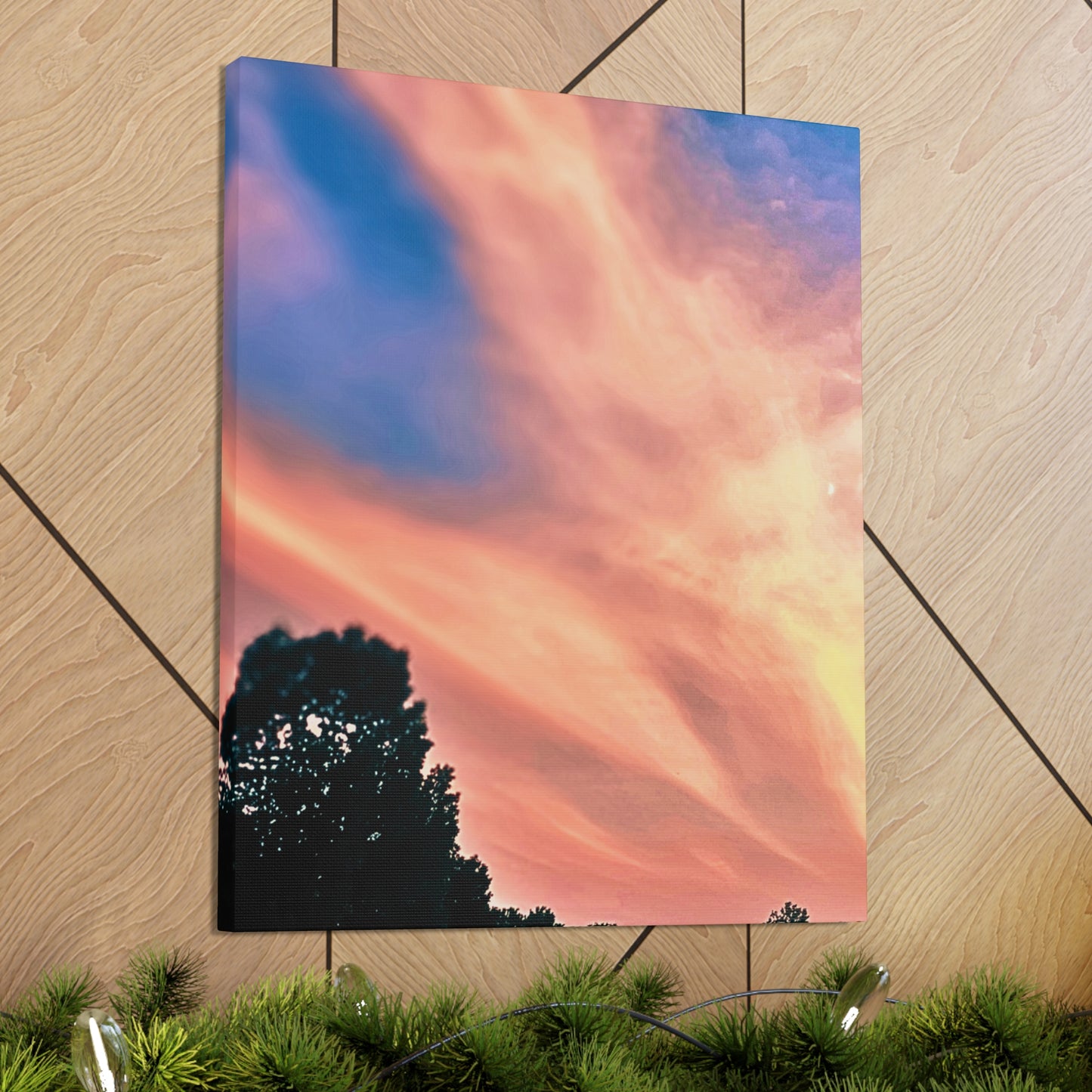 Canvas Gallery Wraps - Beautiful Sky at Dusk