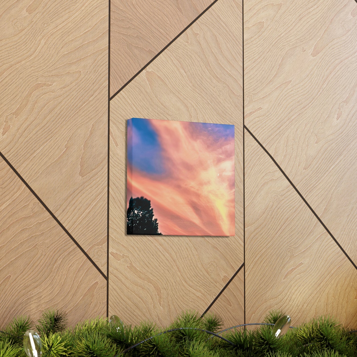 Canvas Gallery Wraps - Beautiful Sky at Dusk