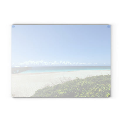 Cutting Board - Beach Day Glass Board