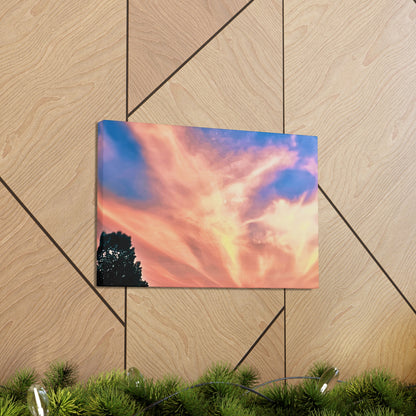 Canvas Gallery Wraps - Beautiful Sky at Dusk