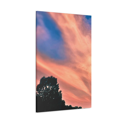 Canvas Gallery Wraps - Beautiful Sky at Dusk