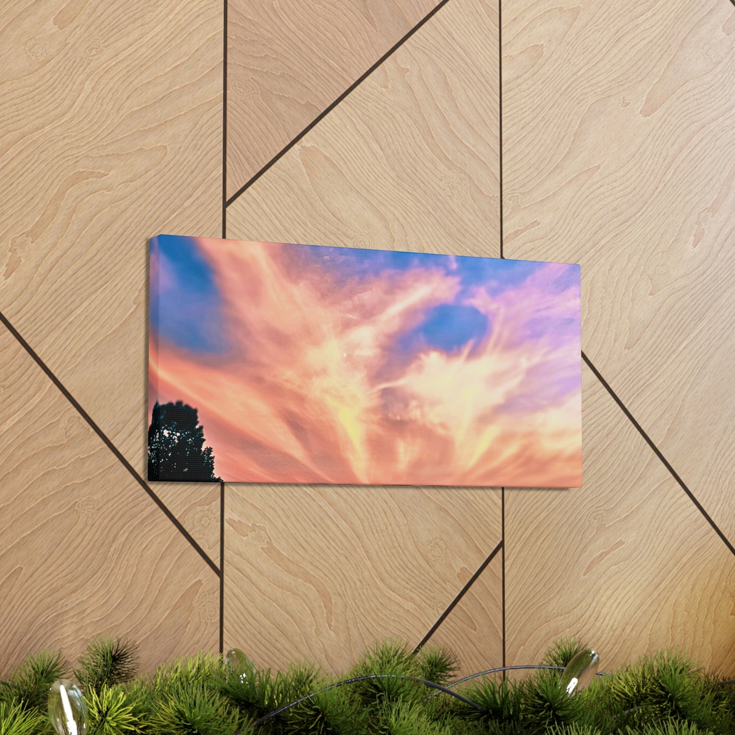 Canvas Gallery Wraps - Beautiful Sky at Dusk