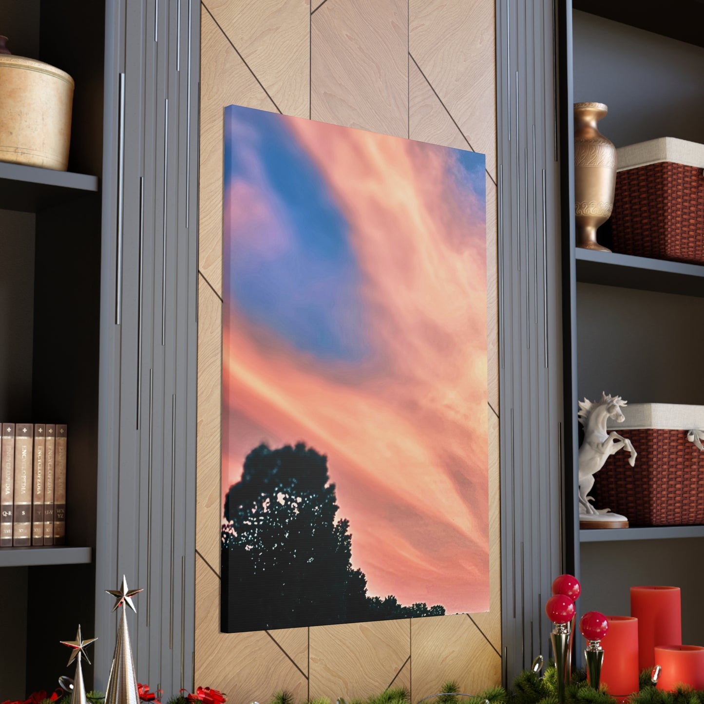 Canvas Gallery Wraps - Beautiful Sky at Dusk