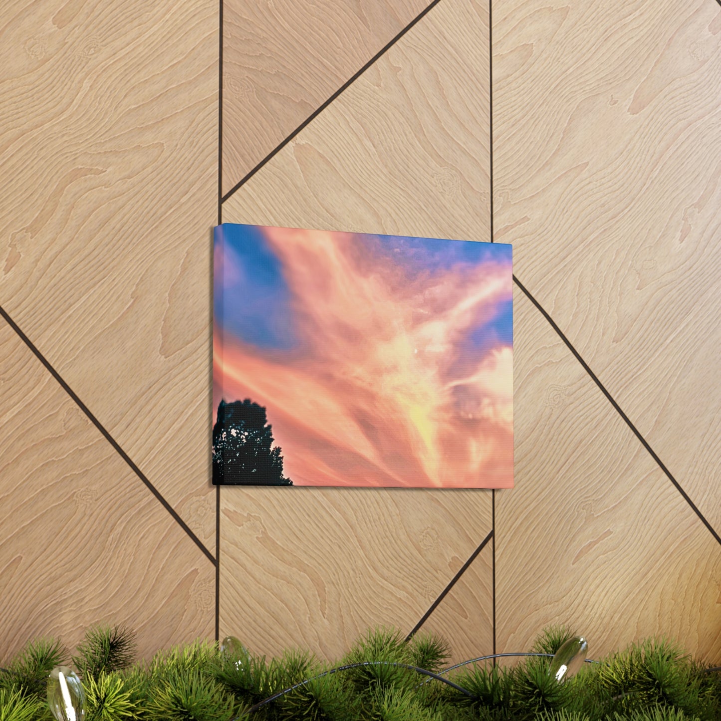 Canvas Gallery Wraps - Beautiful Sky at Dusk