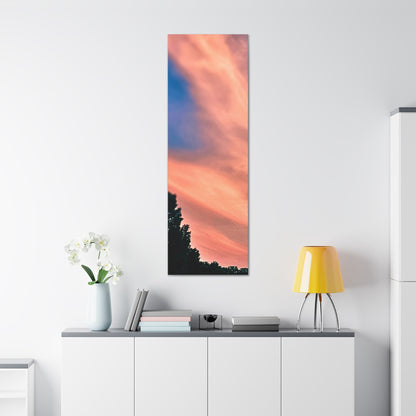 Canvas Gallery Wraps - Beautiful Sky at Dusk